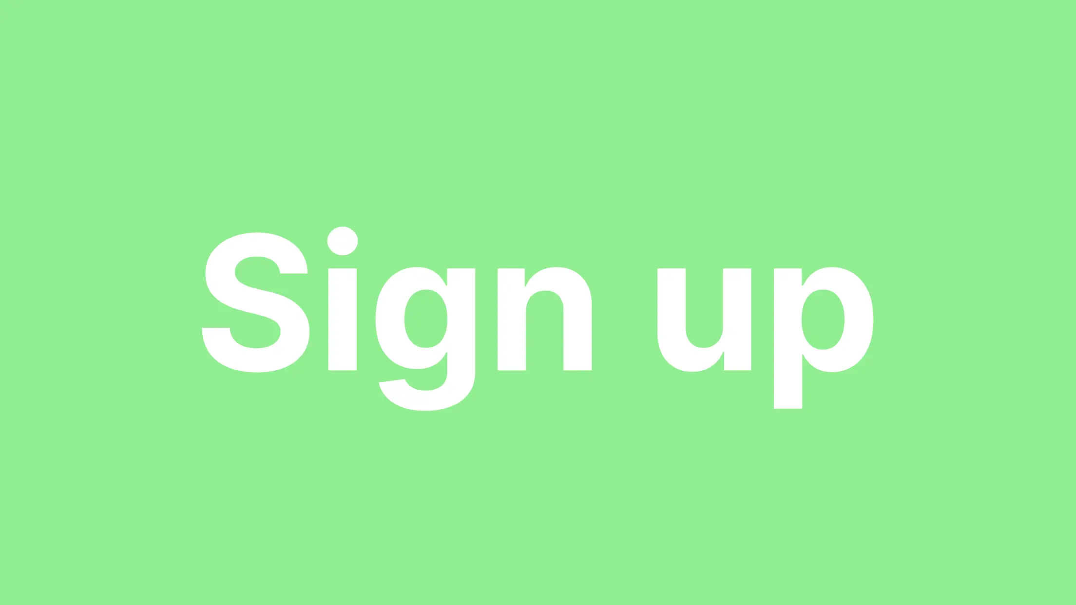 Sign up